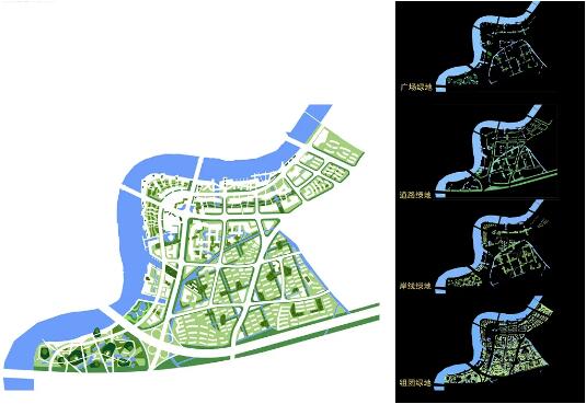 景观设计绿地分析图 景观设计绿地分析图