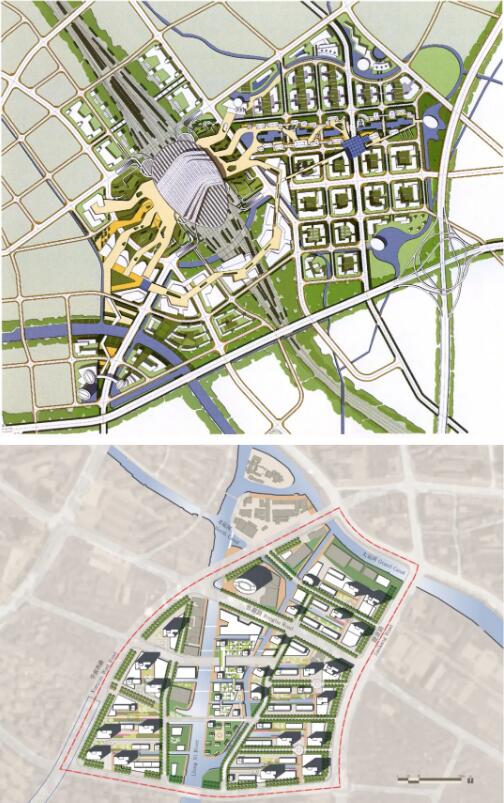 总平面填色表达图 总平面填色表达图